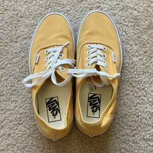 Vans Classic Yellow Canvas Shoes